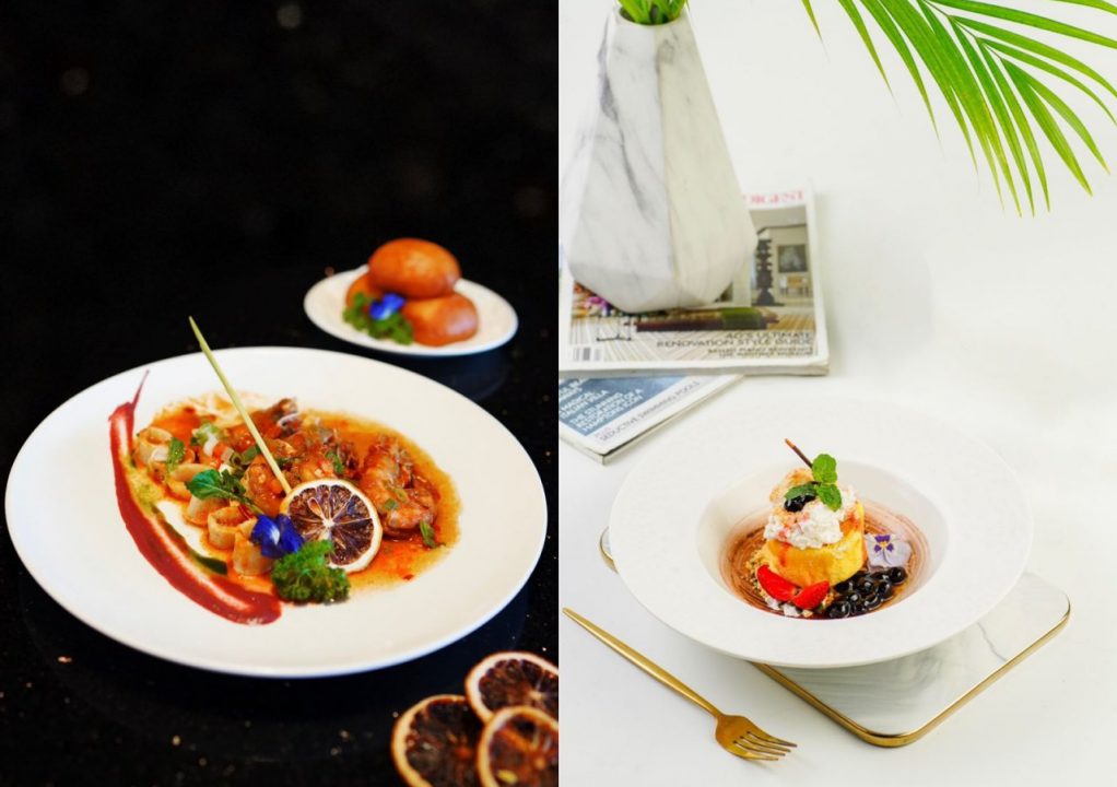 Bangkitkan Selera Makan dengan Pedasnya Prawn and Squid Padang Sauce dan Kelembutan Javanese Souffle Pancake Boba sebagai Kudapan Istimewa