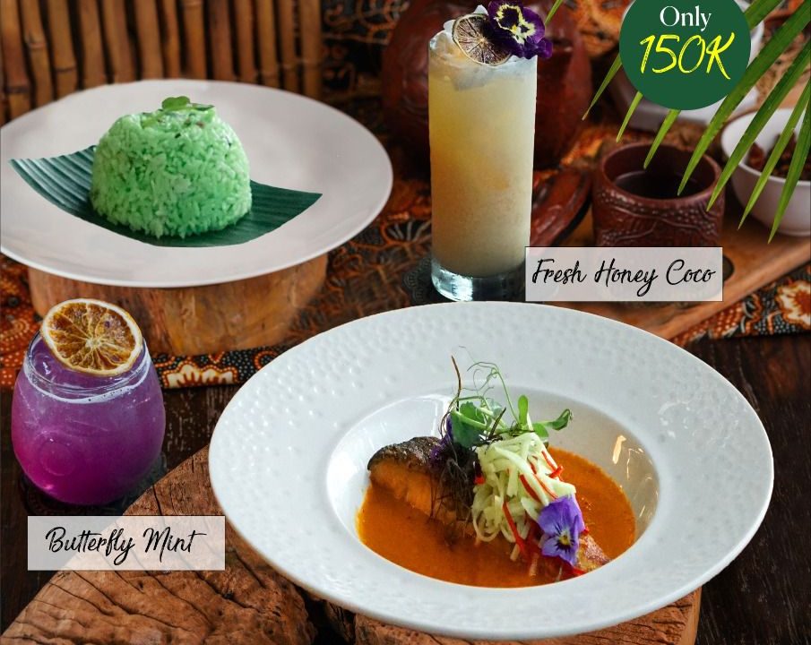Rasakan Sensasi Seperti Makan di Bali, dengan Hidangan Salmon Nyat-Nyat ala Java Heritage Hotel