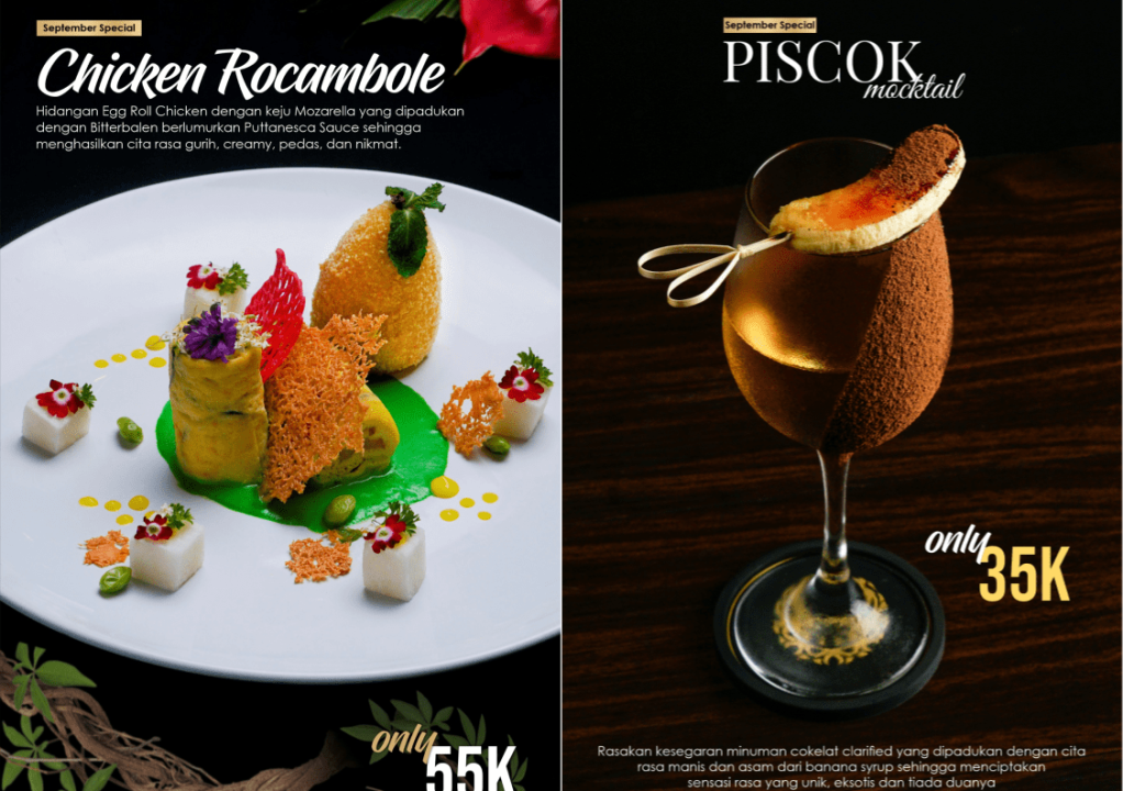 Sambut September Ceria dengan Sajian Membuncah Selera “Chicken Rocambole” dan “Piscok Mokctail” ala Java Heritage Hotel